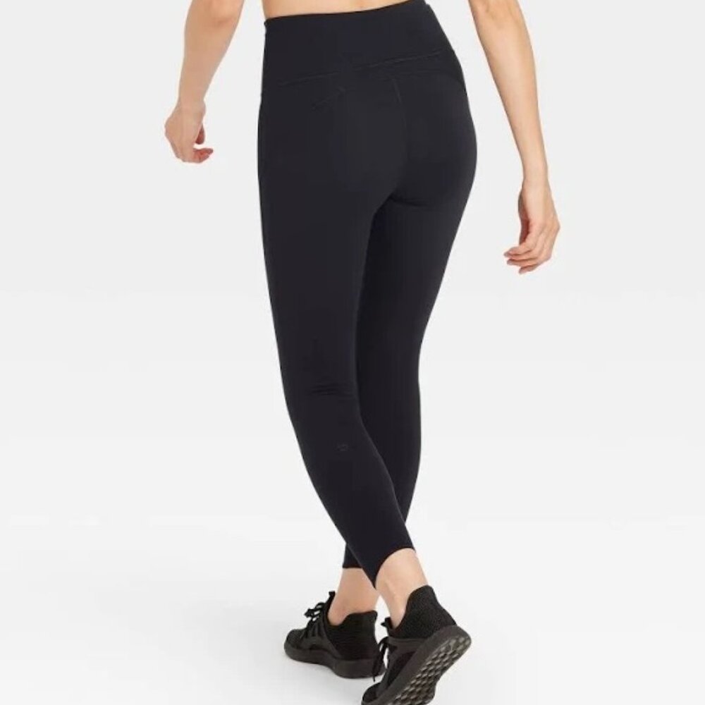 All in Motion Black High Rise Active Everyday Soft Leggings (L)